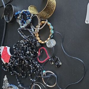 Costume Black And Random  Women's Jewelry Set